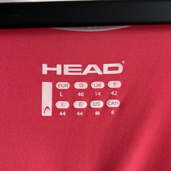 [M] Woman's Teen's Tank Top for Sport Golf Gym Yoga Pilates, pink and white - Picture 3 of 6